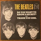 THE BEATLES Do You Want To Know A Secret 1963 VJ Records 7" + Picture Sleeve 45