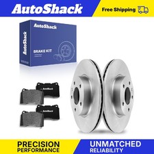 Front Brake Rotors Ceramic Pads for 2013-2019 Cadillac ATS 2.0L 2.5L 3.6L