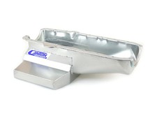 Canton Racing 11-122 Oil Pan Circle Track Steel6 Qt. Rear Sump For Chevy Sb