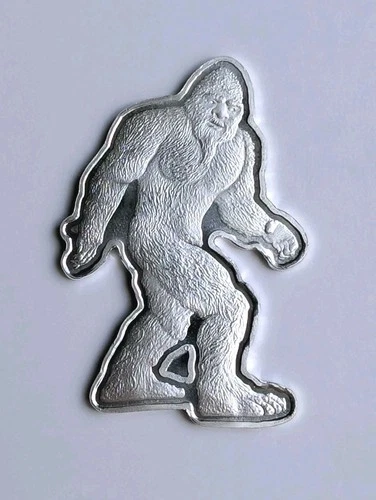 🫈 Sasquatch Pan Silver Company Bigfoot Bar .999 Fine Silver 5 gram 🫈🌲