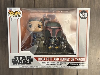 Funko Pop! Moments: Star Wars - Boba Fett and Fennec on Throne #486