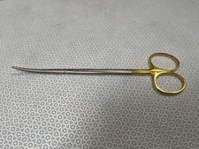 V. Mueller MO 1601 Tungsten Carbide 7" Dissecting Scissors Curved Blunt Tip