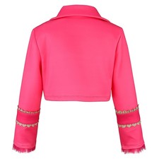 Kids Girl Descendants 5 Princess Pink Dress Cosplay Costume Book Week Halloween — image 10
