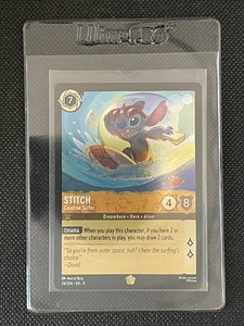Stitch - Carefree Surfer 24/204 Disney Lorcana Fabled LEGENDARY FOIL