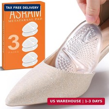 Ball of Foot Cushions,Metatarsal Pads,Reusable High Heel Inserts Best for Preven