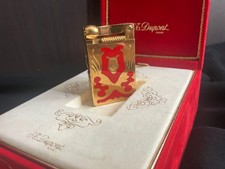S.T. Dupont Gold/Red Lighter Limited Edition Masquerade Design France
