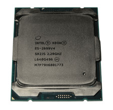 Matched Pair  Intel Xeon E5-2699 V4 2.2GHz 55MB 22 Core 9.6GT/s 145W CPU SR2JS