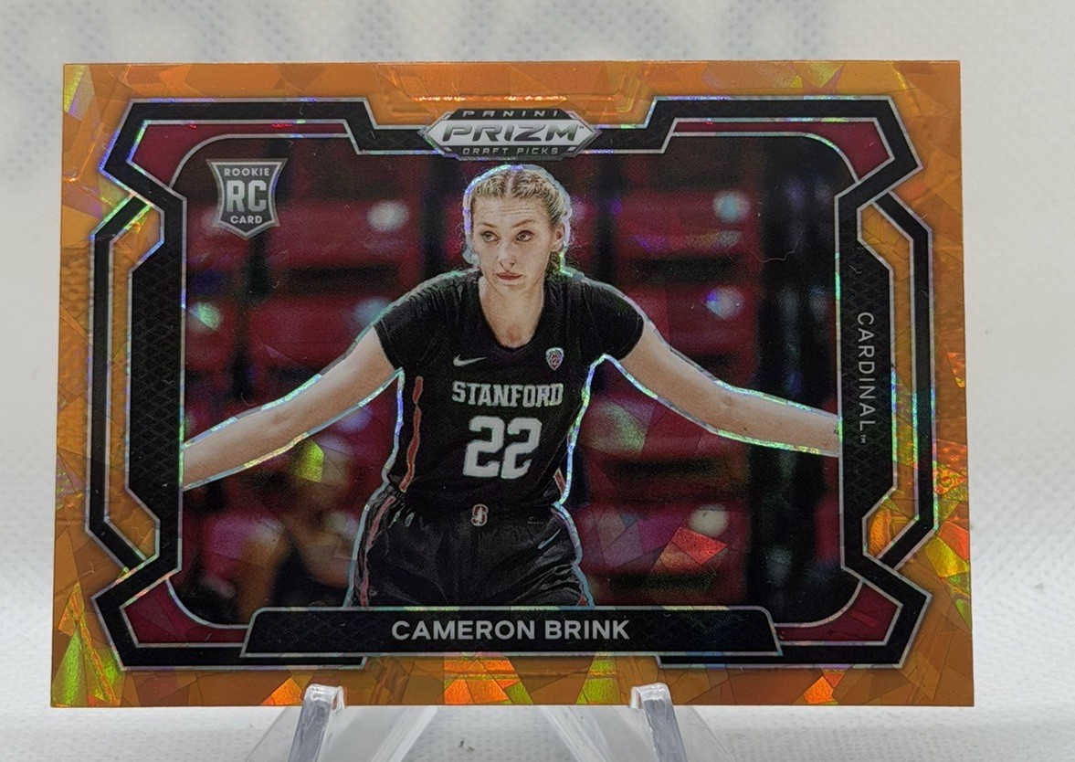 Cameron Brink Rookie Card Orange Ice Variation 2024 Prizm Draft Picks #89