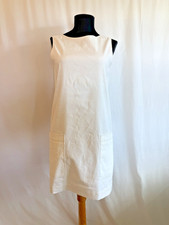Theory Minimalist White Large Pocket Dress - Size 2 Extra Small