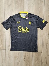 EVERTON 2024 2025 AWAY FOOTBALL SHIRT SOCCER JERSEY NEW 2XL/XL CASTORE