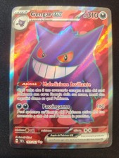 Carta Pokémon PSA GENGAR EX 193/162 RARO SECRET FULL ART HOLO SET CRONOFORZE BGS
