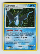 Mysterious Treasures 11/123 Lumineon LV. 34 Holo Rare * SWIRL * on eBay
