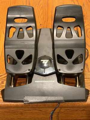 Thrustmaster TFRP Rudder Pedals   Fully Functional   Great Condition   See Cable