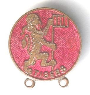 GOLD c.1949 GLASGOW WHITE CITY SPEEDWAY BADGE (HORIZONTAL PIN )