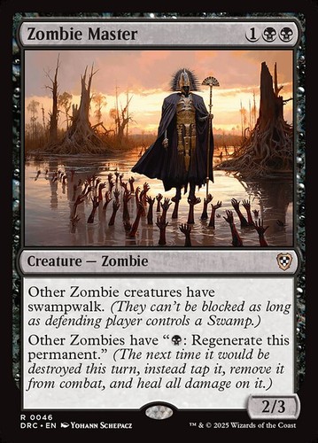 Zombie Master 46 R Normal DRC MTG NM