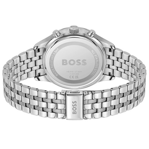 Orologio Uomo HUGO BOSS AVERY 1514157 Chrono Bracciale Acciaio Nero - Foto 2 di 3
