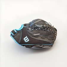 Wilson A0440TR12CAT 12" Fast Pitch Softball Glove Cat Osterman RHT Blue Black