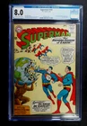 Superman #169 CGC 8.0 Bizarro app. Vintage DC Comics 1964
