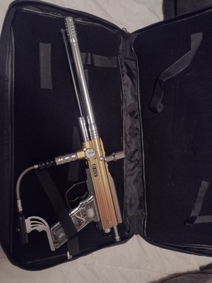 E Rex Electronic Trigger Nitrous Paintball Gun With Carry Case
