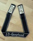 German WW2 Elite Hauptamt Military Officer Cuff Title RZM Tagged Collectible