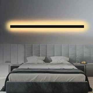 Outdoor Wall Lights LED Black Long Wall Sconce Ip65 Waterproof Lights 80cm 1
