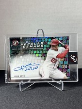2022 Topps Pristine - Popular Demand Encased Autographs Juan Soto #PDA-JS (AU)