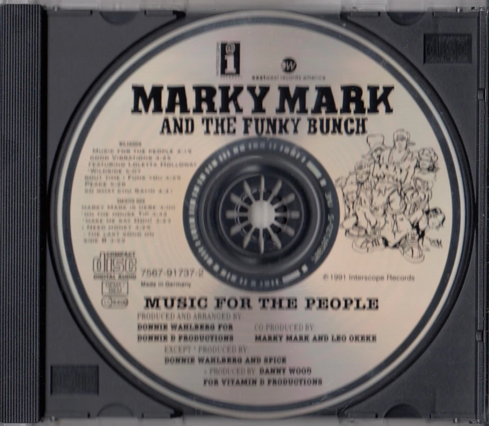 MARKY MARK AND THE FUNKY BUNCH Music For The People CD Album WIE NEU Hip Hop - Bild 4 von 4