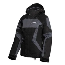 KATAHDIN GEAR DAGGER JACKET WOMENS, BLACK/GREY - X-LARGE