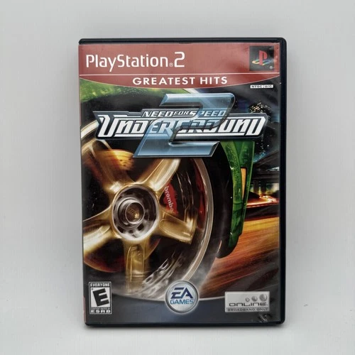 Need for Speed: Underground 2 (Sony PlayStation 2 PS2, 2004) - Complete - CIB