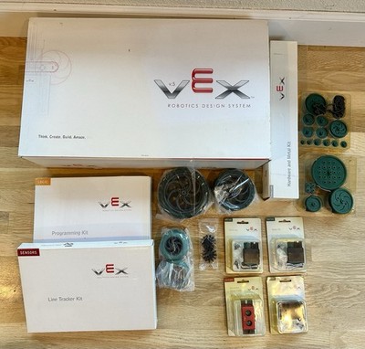 VEX V.5 ROBOTICS DESIGN SYSTEM - Never Used Open Box - LOTS OF EXTRAS NEW