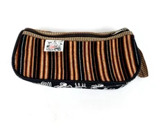 Peru Aztec Pattern 8.5x 4 Inch Small Storage Organizer Pencil Case Bag