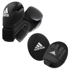 Adidas Boxing Gloves Focus Mitts Combo