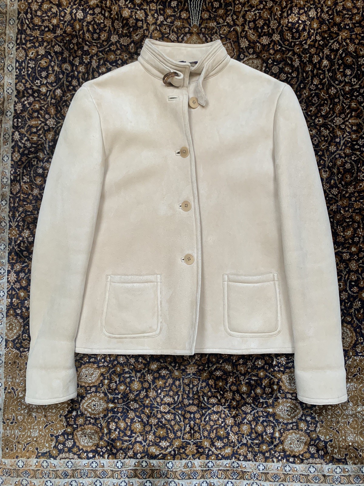 Ralph Lauren Collection Shearling Jacket Stand Co… - image 1