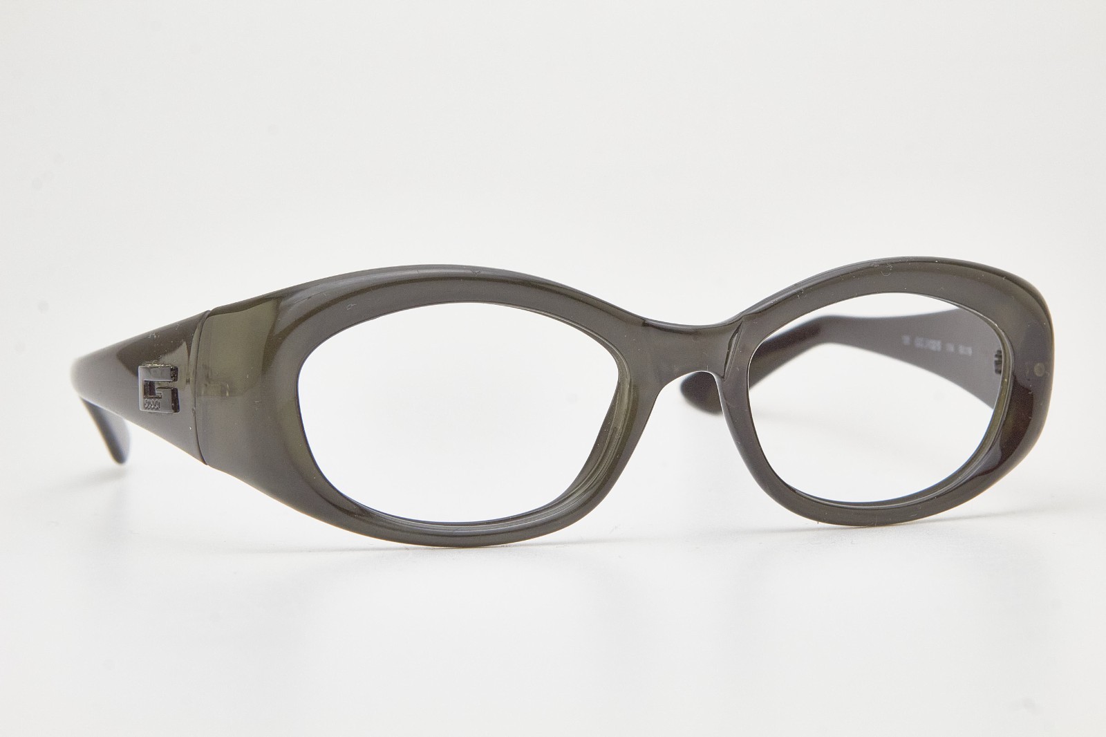 GUCCI glasses 2432 bold narrow rectangular frame … - image 6