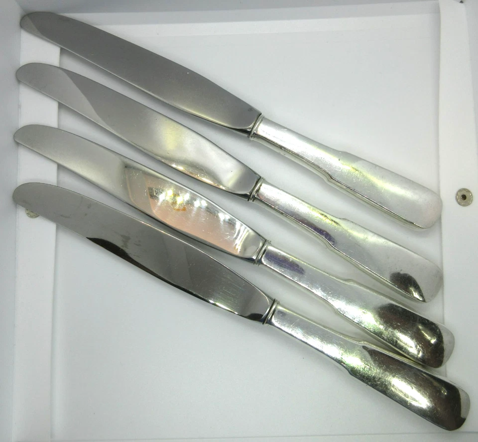 International Silver 1810 *1 cuchillo hueco moderno* mango de ley de 8 7/8" 1930 Foto 3 de 4