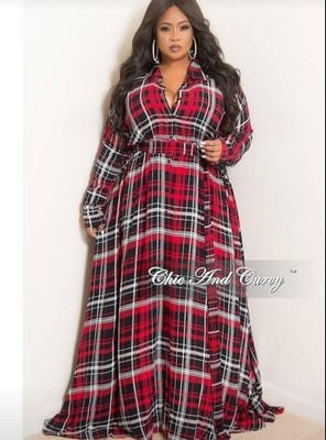 Chic And Curvy Plus Size Wrap Dress Size 3x