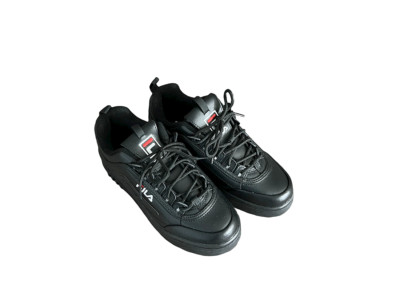 FILA Disruptor II FX-100 Lux Unisex Size 7 (Big Kid) Black Child 3FM00670-030
