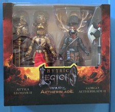 Mythic Legions WAR OF AETHERBLADE ATTILA and GORGO 2 PACK KS Exclusive