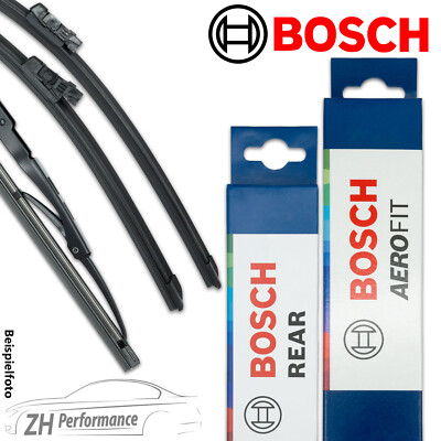 BOSCH AF468 + H301 AEROFIT Scheibenwischer Set vorn hinten Opel Corsa D Peugeot