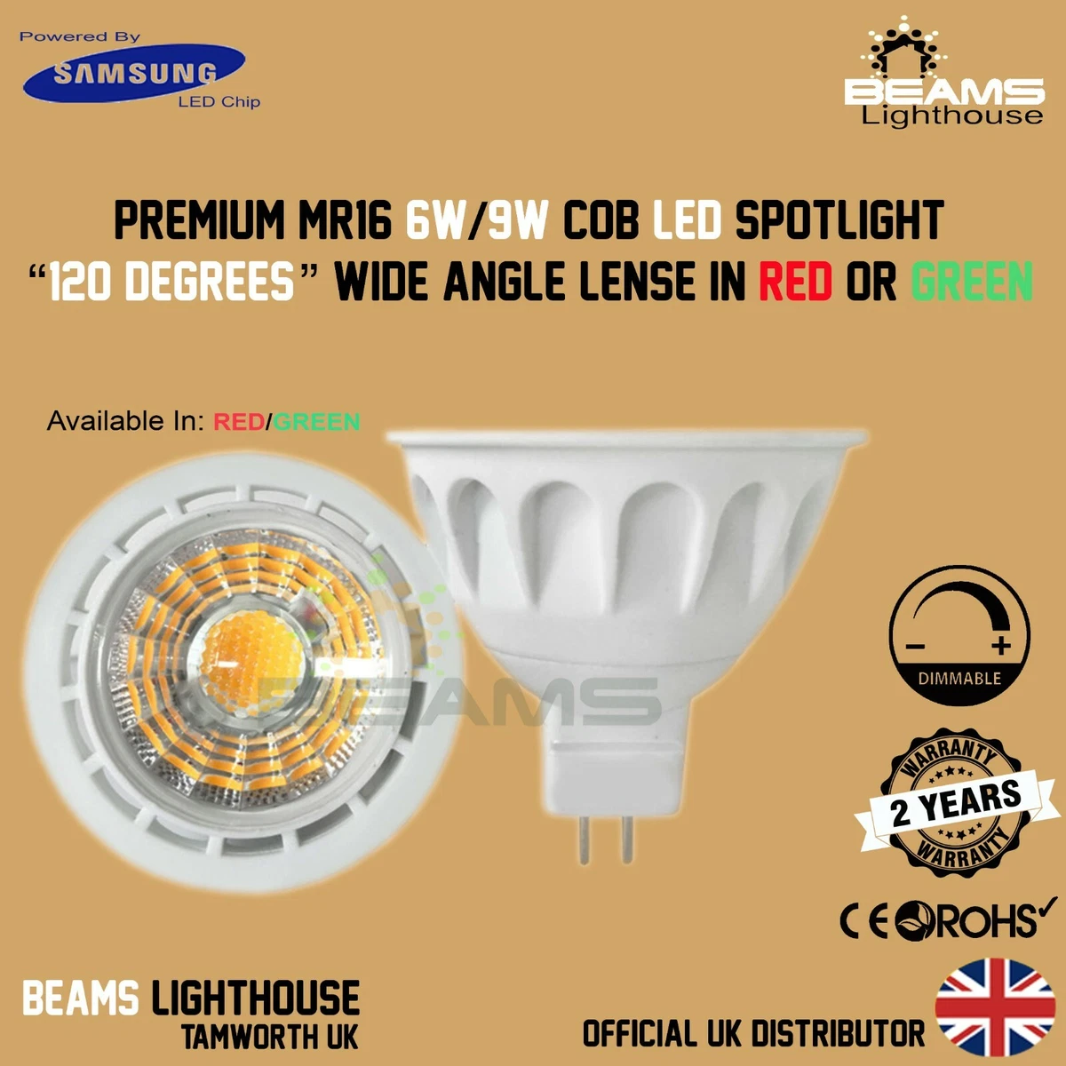 Led 2024 mr16 6w