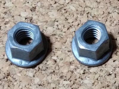 GENUINE LAND ROVER M8 NUT SET OF 2 FX108046 | eBay