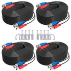 SANNCE 4x 100ft 30m Video Power BNC extend Cable for CCTV Security Camera System