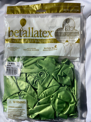 Sempertex Betallatex 11'' Reflex Key Lime Latex Balloons 50ct
