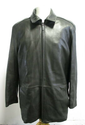 andrew marc brown leather jacket
