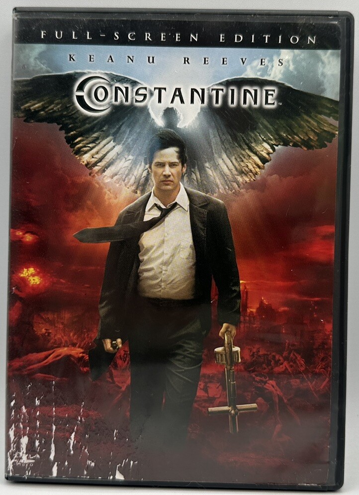 Constantine DVD Keanu Reeves Rachel Weisz Shia LaBeouf Free Shipping 2005