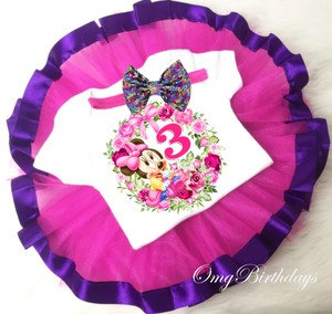 minnie mouse 3rd birthday outfit