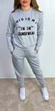 Latest On Trend "This Is My In In Loungewear" Top Seller - 2 Piece- M/L 12-14 