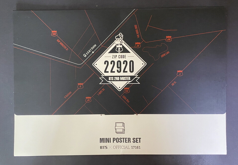 アイドル BTS 2nd muster MINI POSTER SET BTS-2ND MUSTER OFFICIAL MINI POSTER SET | eBay