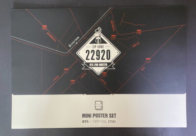 BTS-2ND MUSTER OFFICIAL MINI POSTER SET | eBay