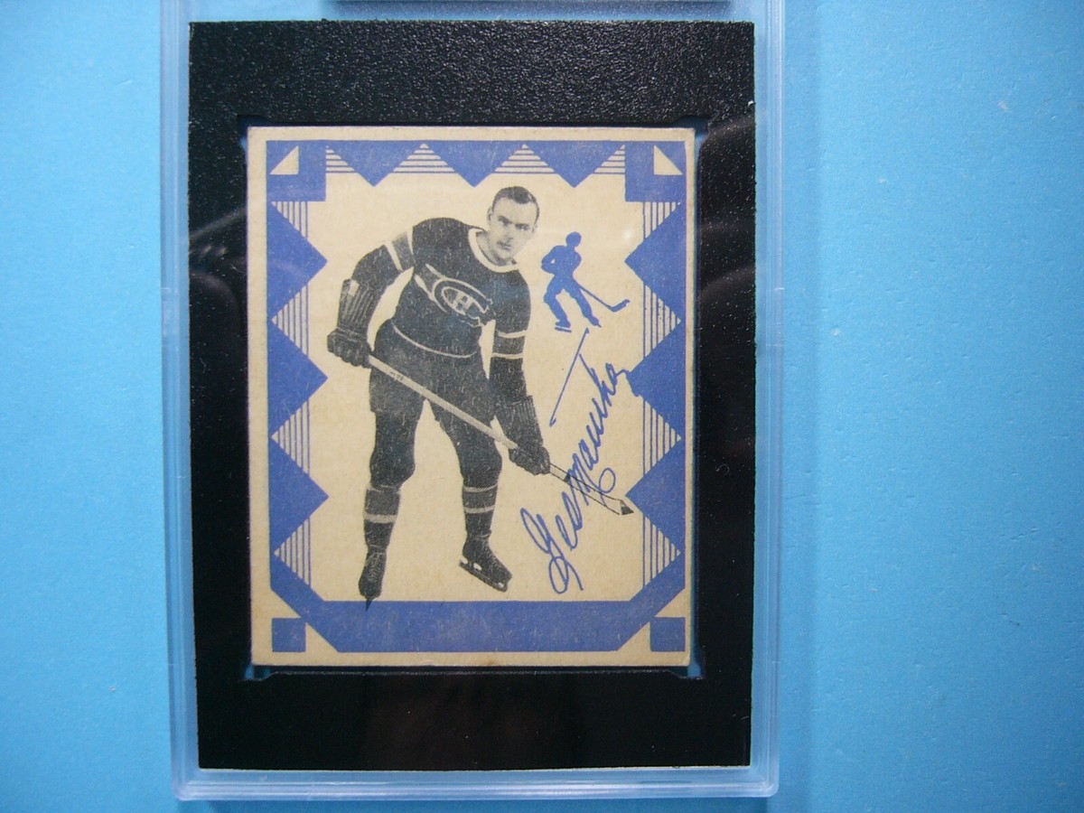 1937/38 V304 O-PEE-CHEE SERIES E HOCKEY CARD #143 GEORGES MANTHA